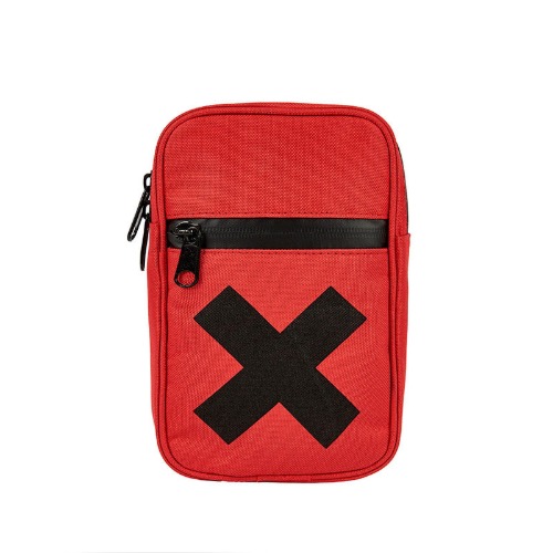 [인다이스 포켓백] INDICE - X POKET Bag (POLY/RED)