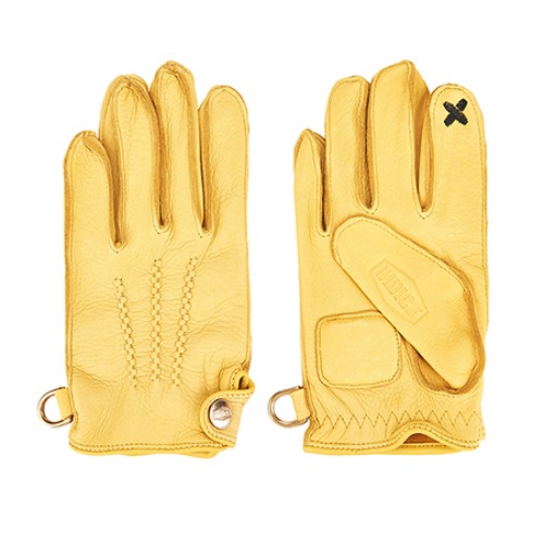 [인다이스 글러브] INDICE - Leather Classic Gloves SMART TOUCH (DEER/YELLOW)